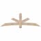 Ekena Millwork Alberta Smooth Timber Gable Bracket, Douglas Fir, 84"W x 28"H x 3 1/2"D x 5 1/2"F, 8/12 Pitch GBW084X28X0406ALB00SDF - alternate 1